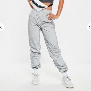 MISGUIDED reflective joggers